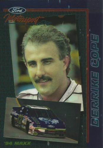 1994 Maxx Ford Motorsport #15 Derrike Cope Front