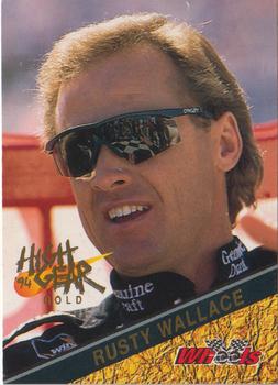 1994 Wheels High Gear - Gold #2 Rusty Wallace Front