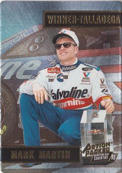 1995 Action Packed Winston Cup Country - Silver Speed #44 Mark Martin Front