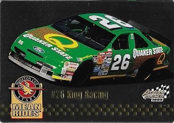 1995 Action Packed Winston Cup Stars - Silver Speed #44 Steve Kinser's Car Front