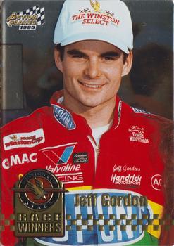 1995 Action Packed Winston Cup Stars - Silver Speed #47 Jeff Gordon Front