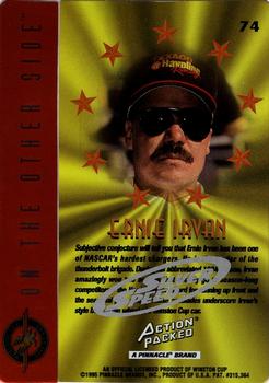 1995 Action Packed Winston Cup Stars - Silver Speed #74 Ernie Irvan Back