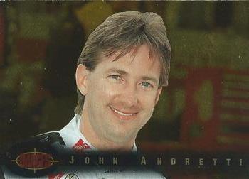 1995 Classic Images - Gold #73 John Andretti Front