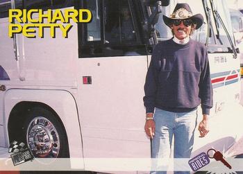 1995 Press Pass - Red Hot #132 Richard Petty Front