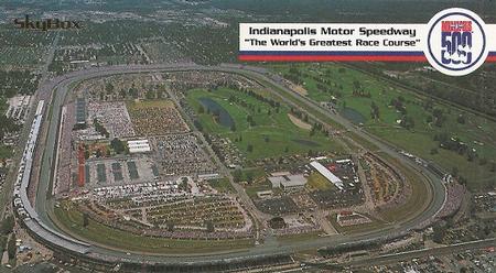 1995 SkyBox Indy 500 #2 Indianapolis Motor Speedway Front