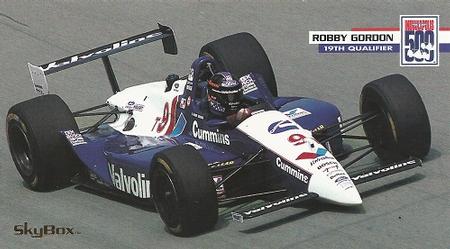 1995 SkyBox Indy 500 #37 Robby Gordon Front