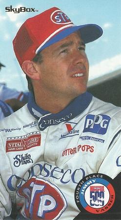1995 SkyBox Indy 500 #76 Jimmy Vasser Front