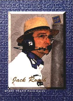 1995 Traks 5th Anniversary - Gold #65 Jack Roush Back