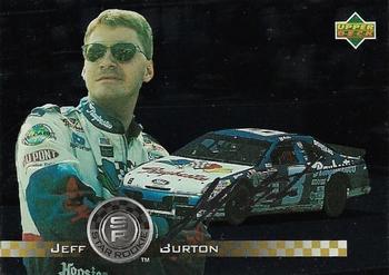 1995 Upper Deck - Silver Signature / Electric Silver #131 Jeff Burton Front