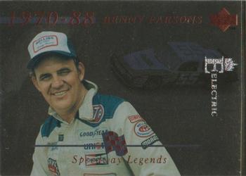 1995 Upper Deck - Silver Signature / Electric Silver #159 Benny Parsons Front