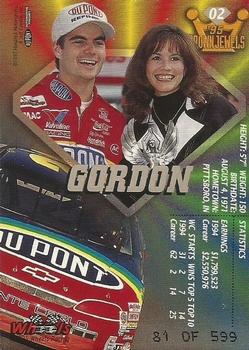 1995 Wheels Crown Jewels - Diamond #02 Jeff Gordon Back