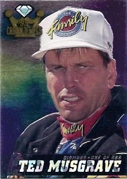 1995 Wheels Crown Jewels - Diamond #18 Ted Musgrave Front