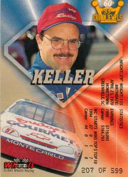 1995 Wheels Crown Jewels - Diamond #60 Jason Keller Back