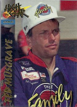 1995 Wheels High Gear - Gold #10 Ted Musgrave Front