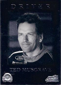 1996 Action Packed Credentials - Silver Speed #26 Ted Musgrave Front