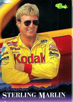 1996 Classic #1 Sterling Marlin Front