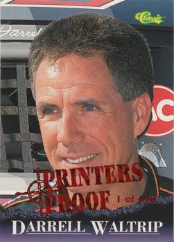 1996 Classic - Printer's Proof #24 Darrell Waltrip Front