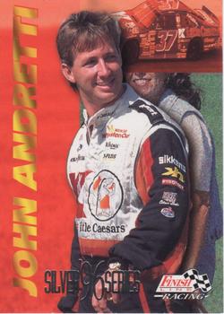 1996 Finish Line - Silver #37 John Andretti Front