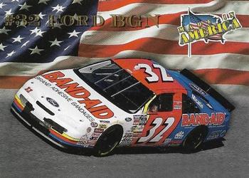 1996 Maxx Made in America #97 #32 Ford BGN Front