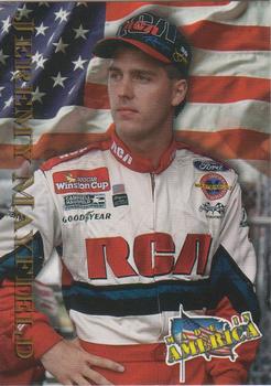 1996 Maxx Made in America #98 Jeremy Mayfield Front