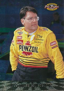1996 Pinnacle Pole Position - Lightning Fast #62 Johnny Benson Jr. Front
