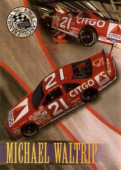 1996 Press Pass Premium - Holofoil #33 Michael Waltrip's Car Front
