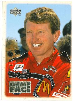 1996 Upper Deck Road to the Cup - Game Face #GF9 Bill Elliott Front