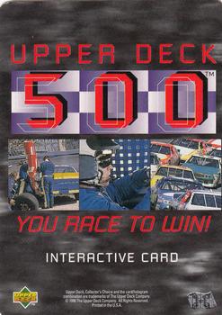 1997 Collector's Choice - Upper Deck 500 #UD35 Darrell Waltrip's Car Back