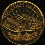 1997 Pinnacle Mint Collection - Coins #27 Joe Gibbs Racing Front