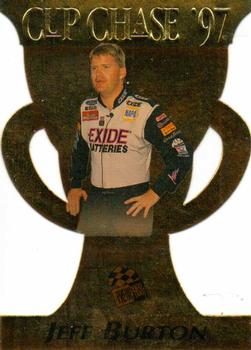 1997 Press Pass - Cup Chase Gold Die Cuts #CC 2 Jeff Burton Front