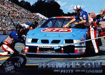 1997 Press Pass - Lasers #43 Bobby Hamilton's Car Front