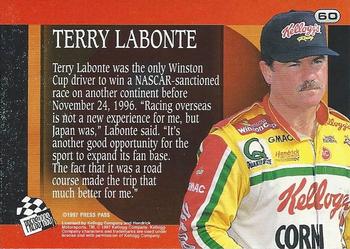 1997 Press Pass - Lasers #60 Terry Labonte's Car Back