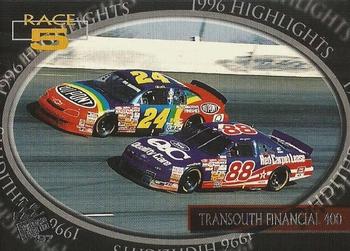 1997 Press Pass - Lasers #96 Jeff Gordon/Dale Jarrett's Cars Front