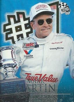 1997 Press Pass - Lasers #112 Mark Martin Front