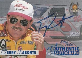 1997 Score Board - Autographs #NNO Terry Labonte Front
