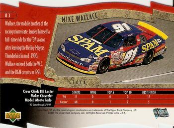 1997 SP - Super Series #83 Mike Wallace Back