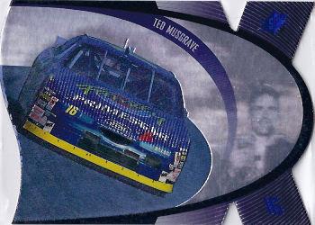 1997 SPx - Blue #16 Ted Musgrave Front