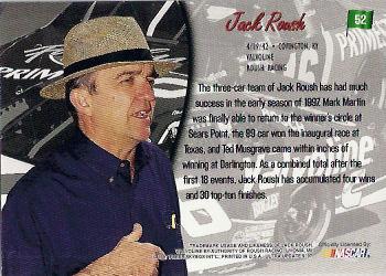 1997 Ultra Update #52 Jack Roush Back