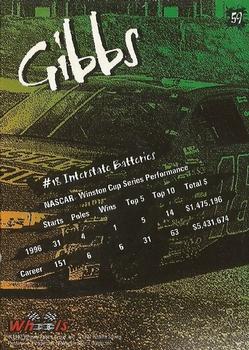 1997 Wheels Predator - Grizzly First Slash #59 Joe Gibbs Back