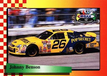 1998 Maxx 10th Anniversary #70 Johnny Benson's Car Front