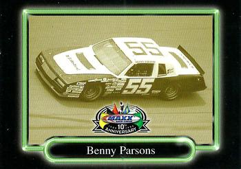 1998 Maxx 10th Anniversary #87 Benny Parsons's Car Front