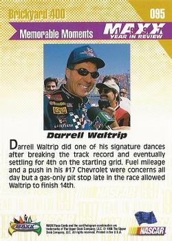 1998 Maxx 1997 Year In Review #095 Darrell Waltrip Back