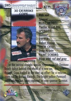 1998 Maxx - Swappin' Paint #SW5 Derrike Cope's Car Back