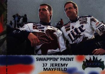 1998 Maxx - Swappin' Paint #SW18 Jeremy Mayfield / Rusty Wallace Front