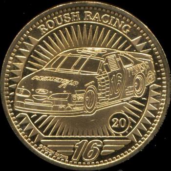 1998 Pinnacle Mint Collection - Coins: Gold Plate #20 Ted Musgrave's Car Front