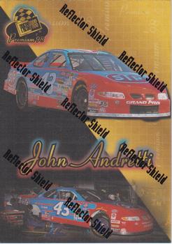 1998 Press Pass Premium - Reflectors #24 John Andretti's Car Front