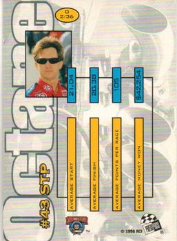 1998 Press Pass Stealth - Octane #O 2 John Andretti's Car Back