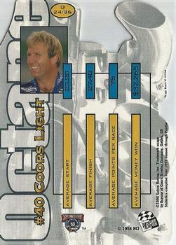 1998 Press Pass Stealth - Octane Die Cuts #O 24 Sterling Marlin's Car Back