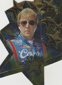1998 Press Pass Stealth - Stars Die Cuts #N 11 Sterling Marlin Front