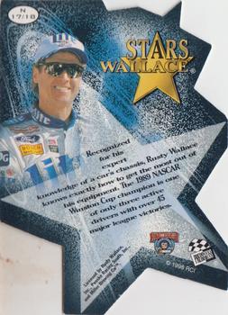 1998 Press Pass Stealth - Stars Die Cuts #N 17 Rusty Wallace Back